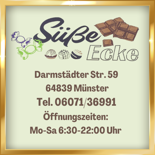 Vorverkauf Süße Ecke Vorverkauf Süße Ecke